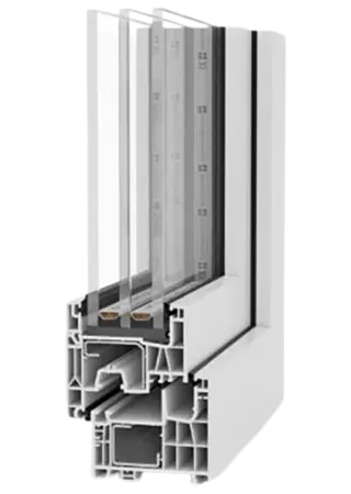 Aluplast IDEAL NEO MD lango profilis