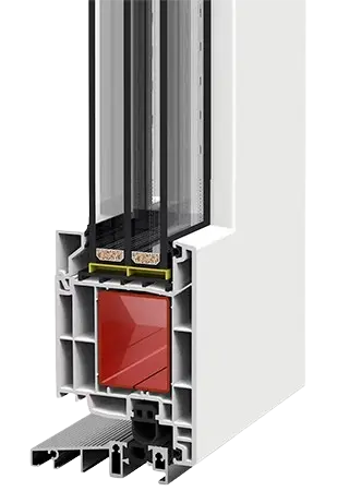 Framex PVC lauko durų profilio sistema