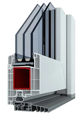 GEALAN lauko durų profilis