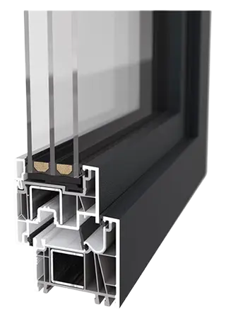 GEALAN LINEAR lango profilis