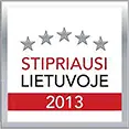 Stipriausi Lietuvoje 2013