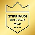 Stipriausi Lietuvoje 2020