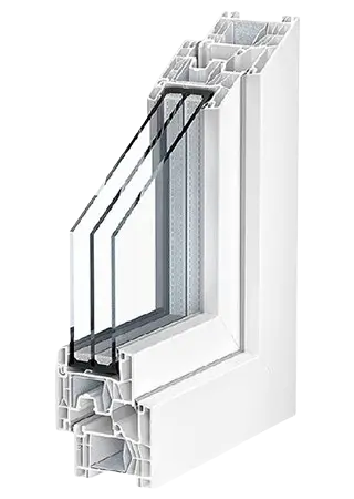 KÖMMERLING 76 MD plastikiniai langai