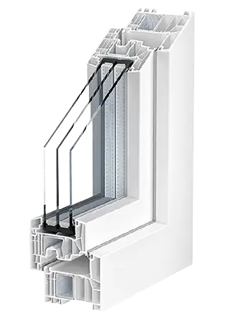 KÖMMERLING 88 AD lango profilis