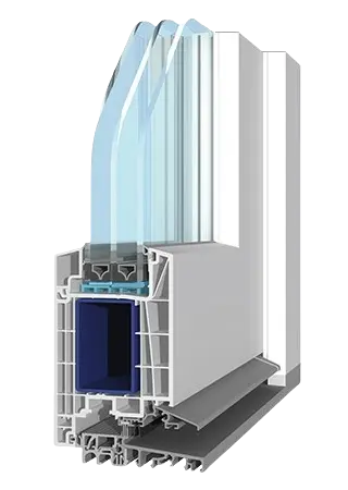 Salamander bluEvolution 82 MD plastikinės lauko durys