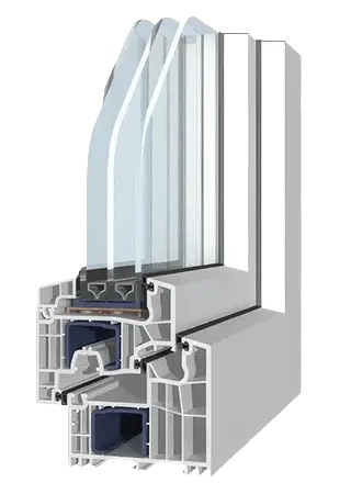 Salamander bluEvolution 92 MD plastikiniai langai