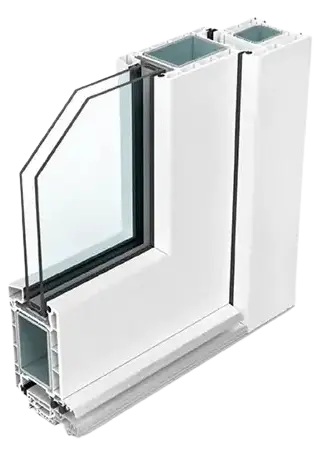 VEKA Softline 70 AD terasos durų profilis