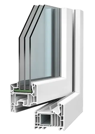 VEKA Softline 82 MD lango profilis